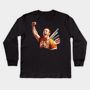 Joey Chestnut Kids Long Sleeve T-Shirt